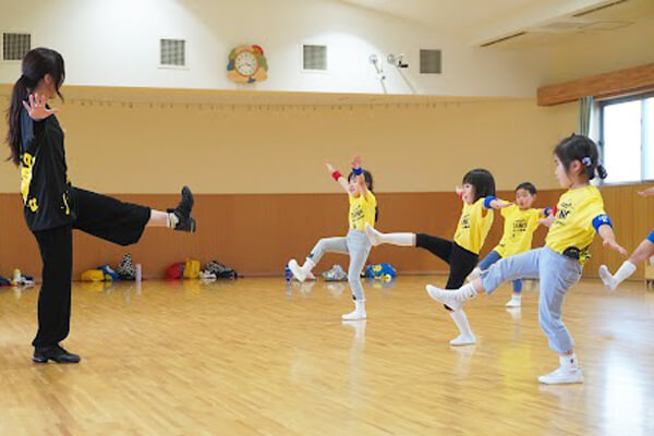 住道こども園ダンスクラス課外レッスン